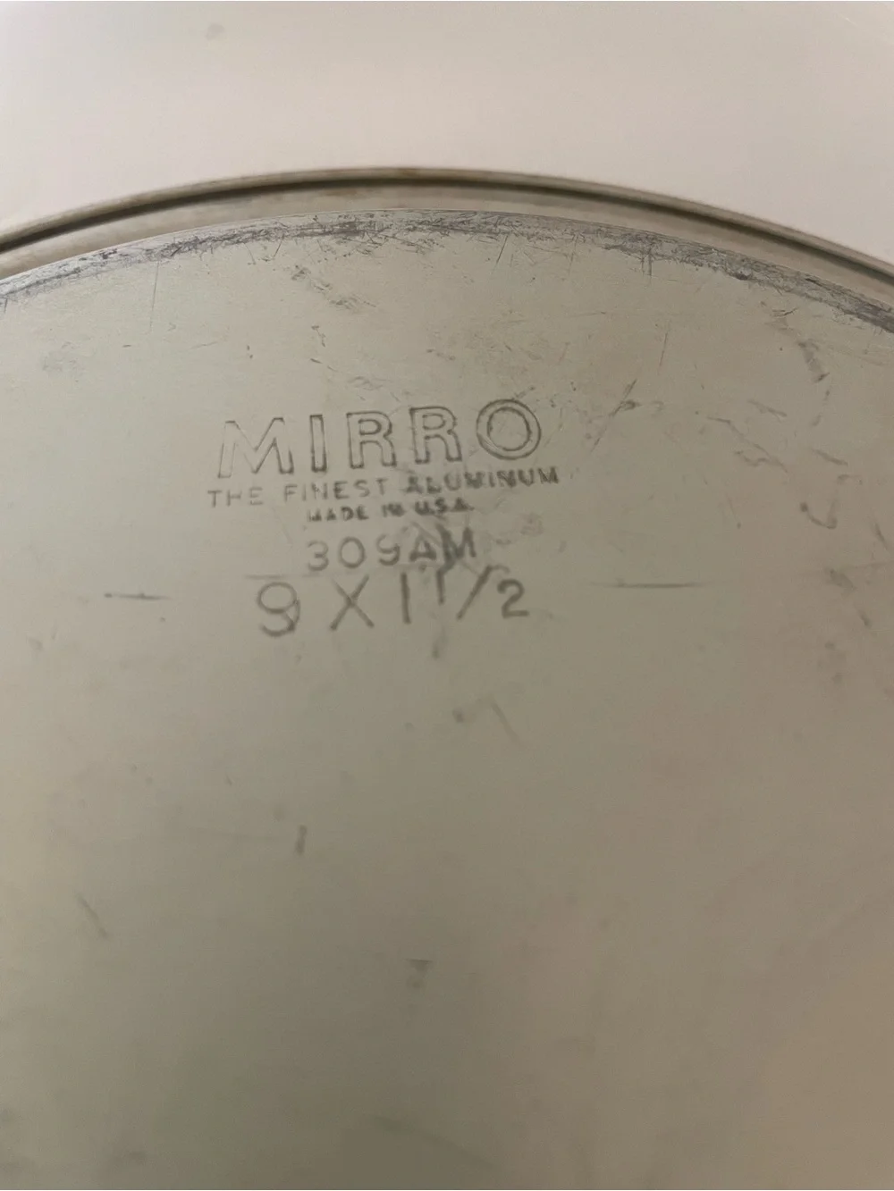 Vintage Mirro Aluminum Pie Plate